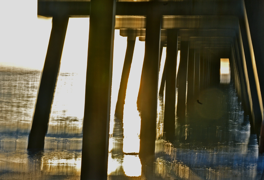 Juno Pier Reflections