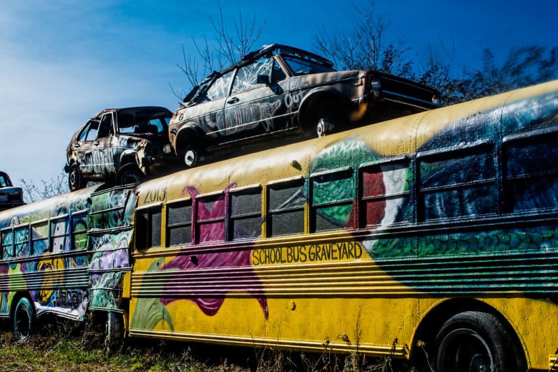 School Bus Graveyard 3