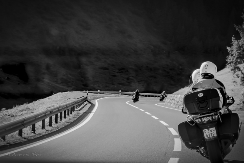 Riding the Alps