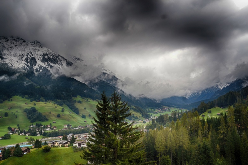 Klosters Under the Weather