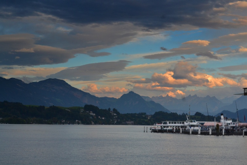 Steamboats on Lake Lucerne