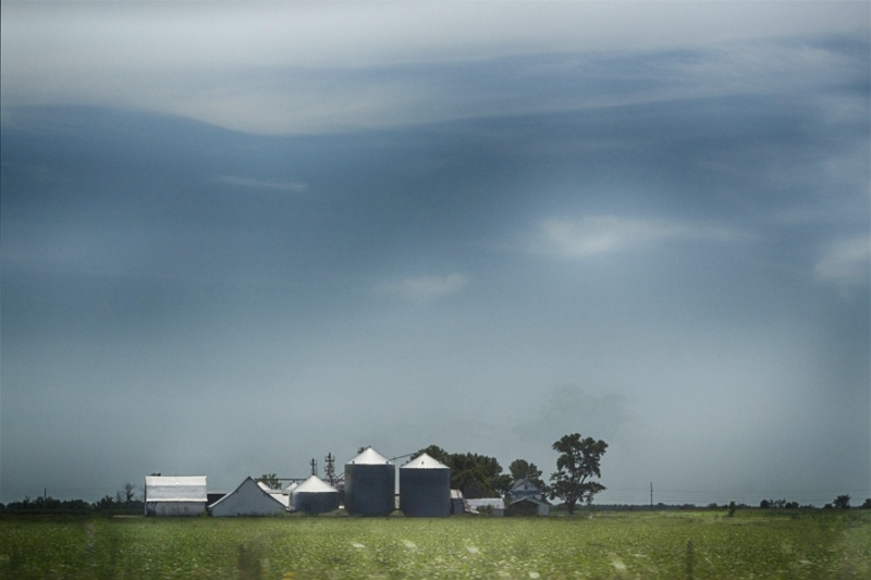 White Farmhouse