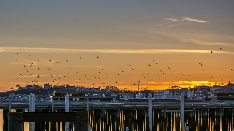 Provincetown at Sunset